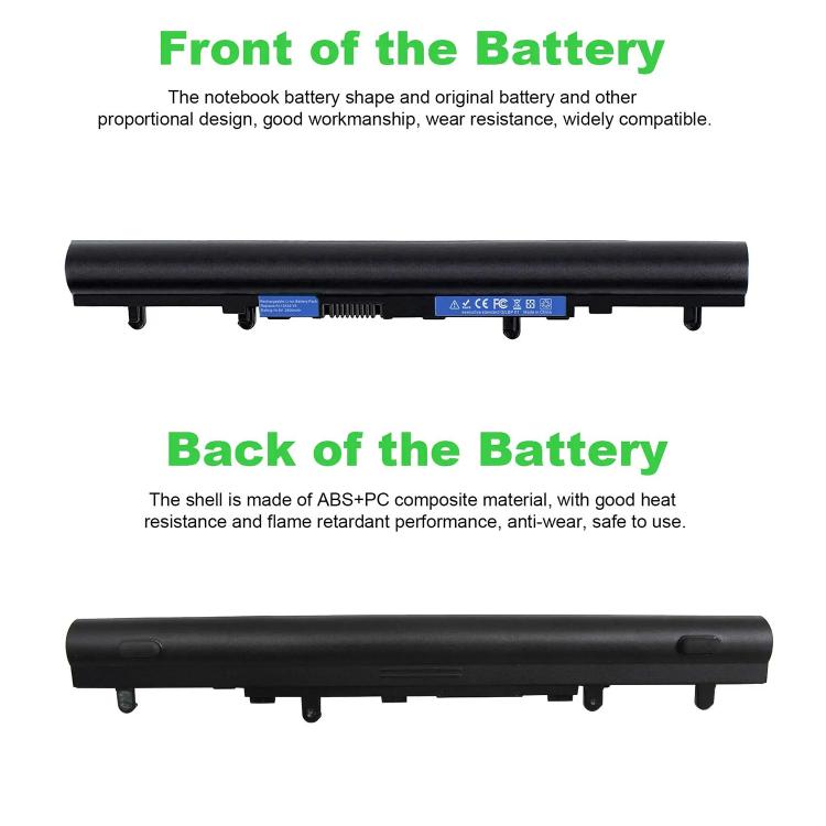 2200mAh Laptop Battery For Acer Aspire V5-471G V5-431/551, AL12A32