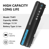 4400mAh Laptop Battery For Dell E5420 E6430 E6420 E6520 E6530, T54FJ