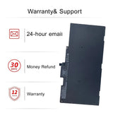 3900mAh Laptop Battery Replacement For HP EliteBook 840G3 848G3 840G4, CS03XL