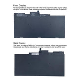3900mAh Laptop Battery Replacement For HP EliteBook 840G3 848G3 840G4, CS03XL