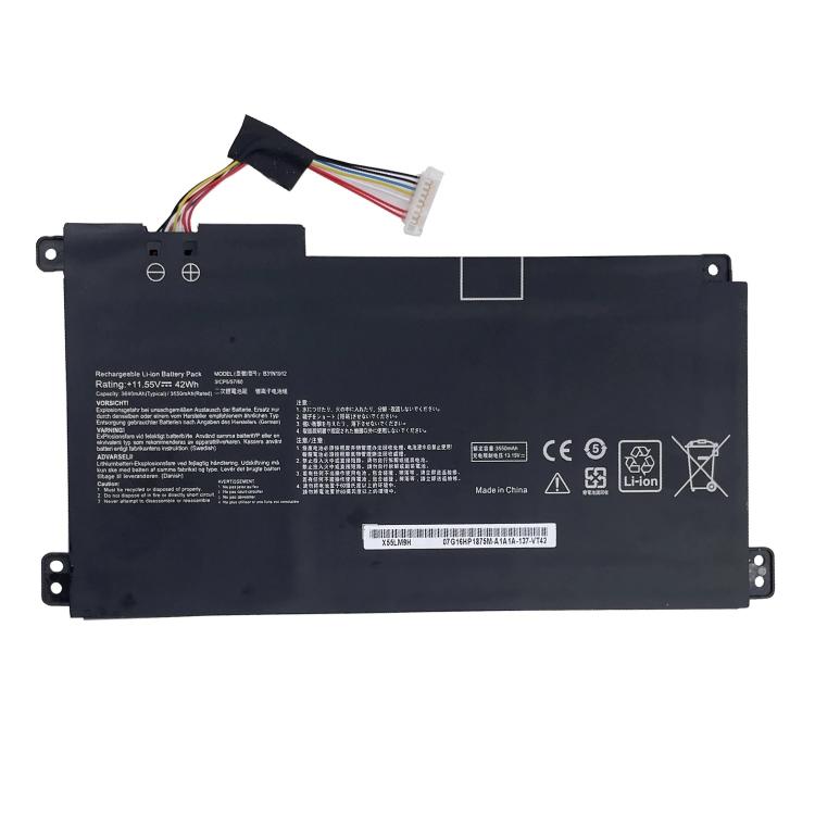3600mAh Laptop Battery Replacement For ASUS E410M E410MA E510M, B31N1912 B31N1912