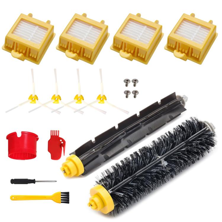 JUNSUNMAY 14pcs/Set Sweeper Replacement Parts Kit for iRobot Roomba 700 Series, 14pcs/Set Replacement Parts Kit