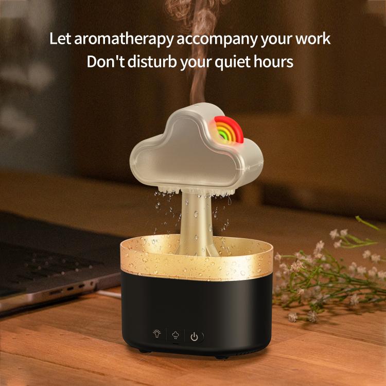 Ultrasonic Humidifier Rainbow Aromatherapy Diffuser, Rainbow