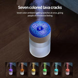 Simulated Lava Crack 7-Color Ambient Light Humidifier, Simulated Lava Crack