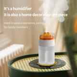 Simulated Volcano 7-Color Ambient Light Humidifier, Simulated Volcano