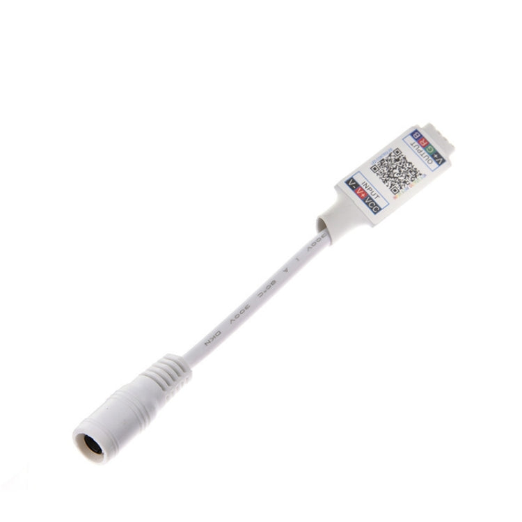 Mini RGB Bluetooth Controller Light Strip Controller For RGB LED Strip DC5V 12V 24V, Black, White
