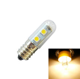 E14 screw light LED refrigerator light bulb 1W 220V AC 7 light SMD 5050 ampere LED light refrigerator home, Warm White, Cool White
