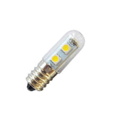 E14 screw light LED refrigerator light bulb 1W 220V AC 7 light SMD 5050 ampere LED light refrigerator home, Warm White, Cool White