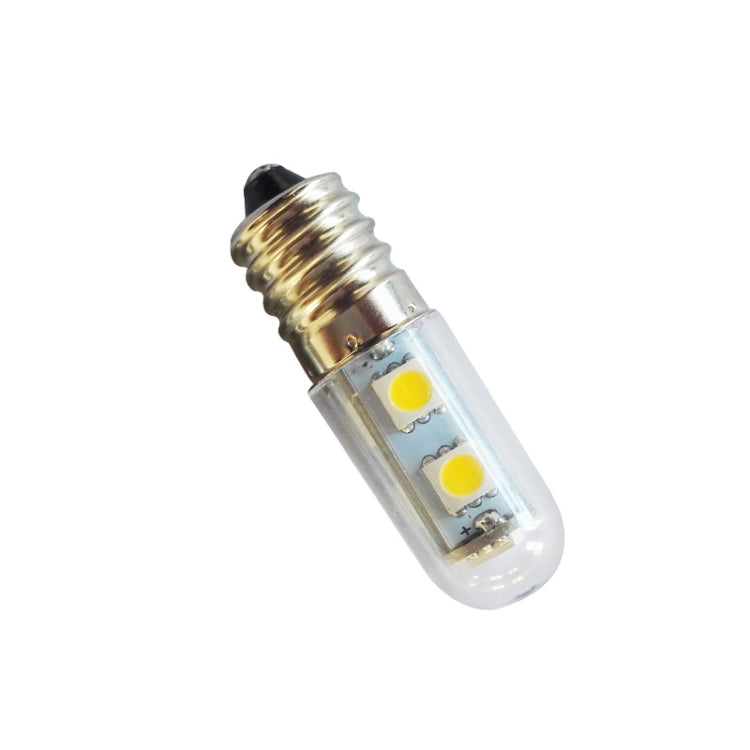 E14 screw light LED refrigerator light bulb 1W 220V AC 7 light SMD 5050 ampere LED light refrigerator home, Warm White, Cool White