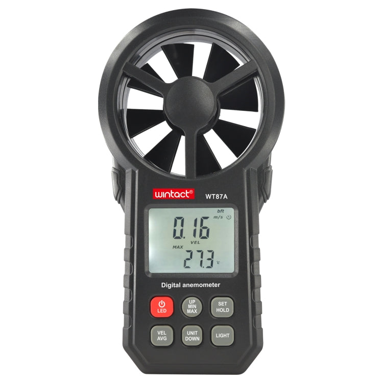 WT87A Portable Anemometer Thermometer Wind Speed Gauge Meter, WT87A - Zen Craft