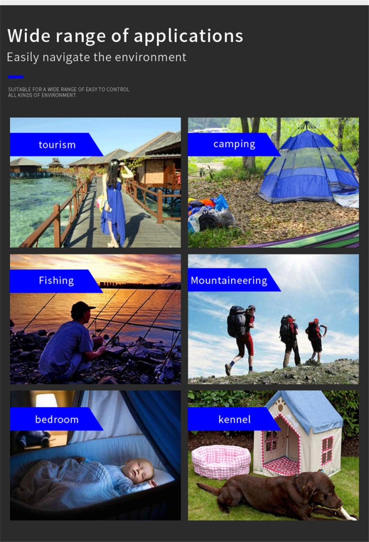 Ultrasonic Mosquito Repellent Electronics Cockroach Spider USB Charging Smart Mosquito Drive, Black, White