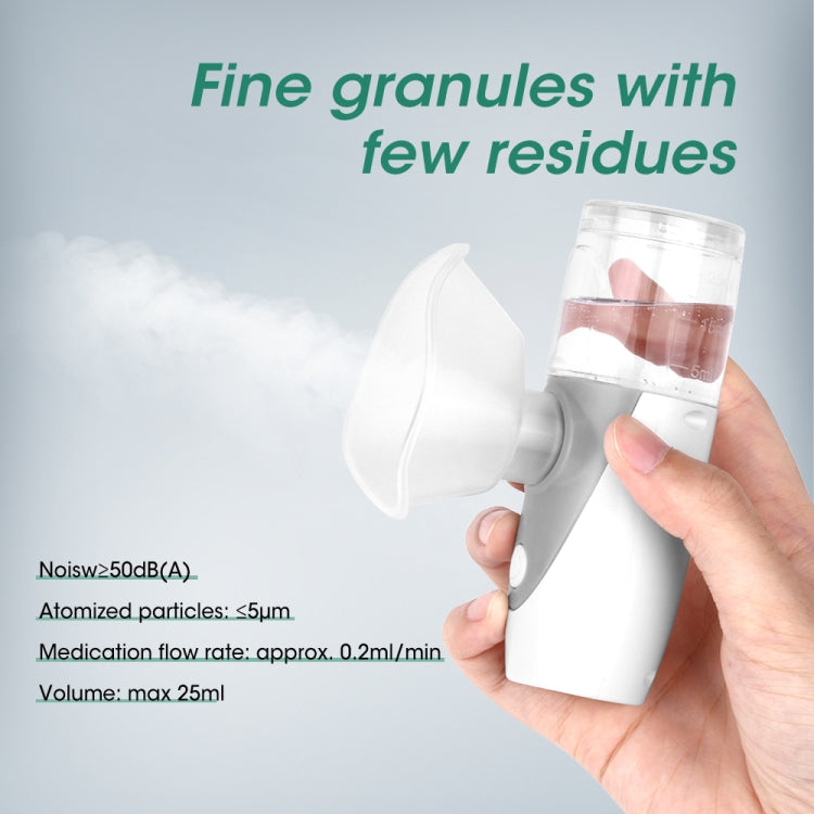 UN201 Health Care Mesh Nebulizer Handheld Portable Children Adult Asthma Inhaler Mini Care Inhale Ultrasonic Nebulizer, UN201