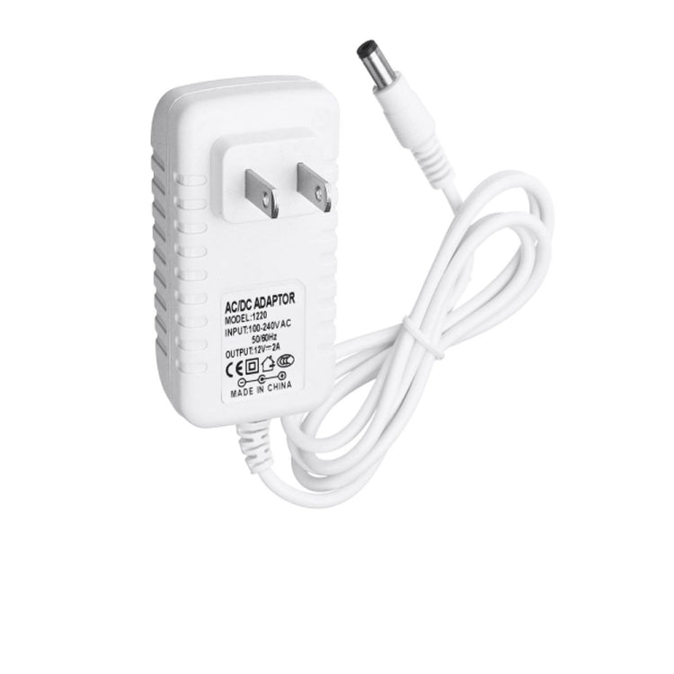 AC100 -240V / DC12V 2A Power Adapter DC Connector 5.5 x 2.1mm for LED Strip Light, EU, US