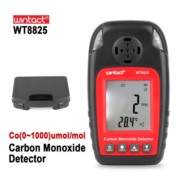 WINTACT WT8825 Carbon Monoxide Detector Independent CO Gas Sensor Warning-up High Sensitive Poisoning Alarm Detector - Zen Craft