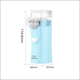 RZ823 Health Network Nebulizer Handheld Household Child Adult Asthma Inhaler Mini Care Inhalation Ultrasonic Nebulizer, RZ823