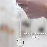 Ultrasonic Mosquito Repellent Electronic Mosquito Repellent Bracelet Outdoor Portable Watch Mosquito Repellent, Black, White