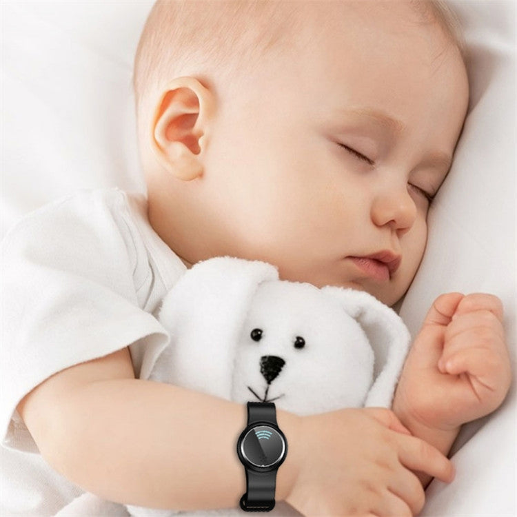 Ultrasonic Mosquito Repellent Electronic Mosquito Repellent Bracelet Outdoor Portable Watch Mosquito Repellent, Black, White