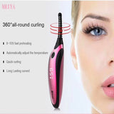 Duosi DY-102 Portable Pen Style Heated Long-Lasting Electric Ironing Eyelash Curler USB Rechargeable Electric Heated Makeup Curling Clip