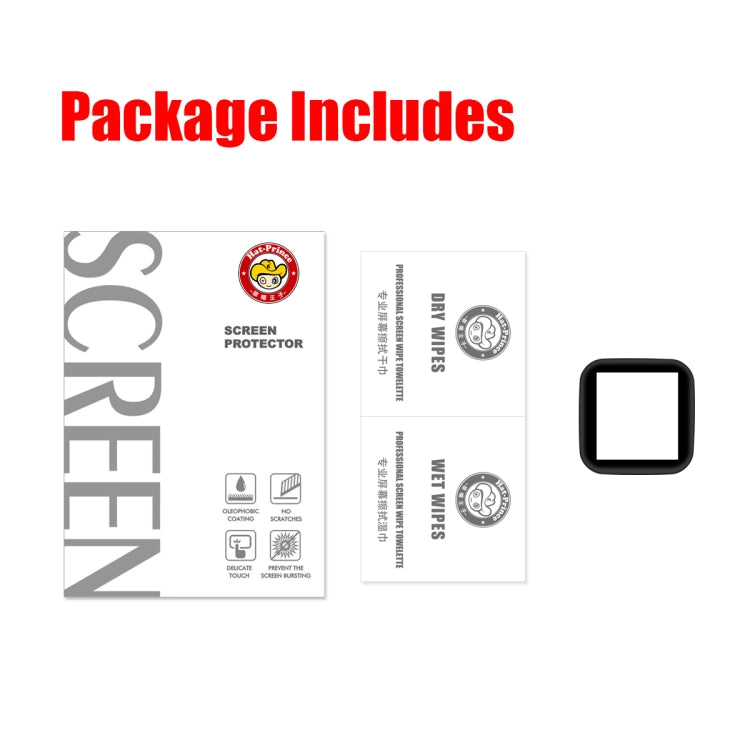 ENKAY Hat-prince 3D Full Screen Soft TPU Edge + Soft Glass HD Screen Protector Film, For Fitbit Versa 2 (2019), For Fitbit Versa (2018)