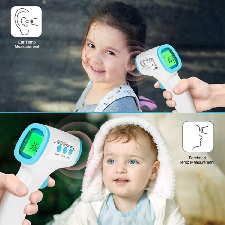 Non-contact LCD Digital Thermometer Fever Handheld Infrared Forehead Body Thermometer with LCD Measurement For Baby Adult Portab, LCD Digital