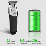VGR V-171 5W USB Portable Push White Electric Clippers, V-171