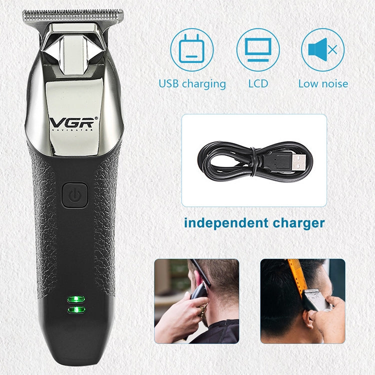 VGR V-171 5W USB Portable Push White Electric Clippers, V-171