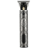 VGR V-228 5W USB Retro Engraving Hair Clipper with LED Digital Display, V-228 (Bronze), V-228 (Silver) V-228 (Silver) Silver