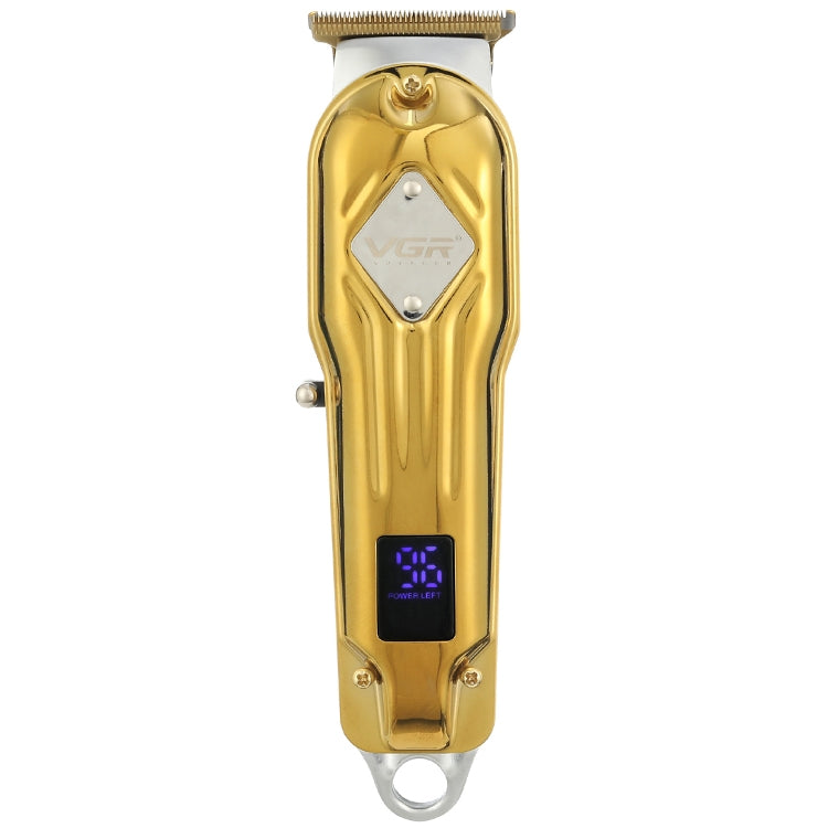 VGR V-261 8W USB Metal Professional Hair Clipper with LED Digital Display, V-261 (Gold), V-261 (Silver) V-261 (Gold) Gold