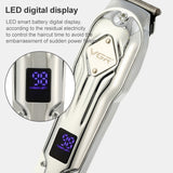 VGR V-261 8W USB Metal Professional Hair Clipper with LED Digital Display, V-261 (Gold), V-261 (Silver)