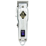 VGR V-267 10W USB Metal Hair Clipper with LED Digital Display & 5 Gears Adjustment, V-267 (Gold), V-267 (Silver) V-267 (Silver) Silver