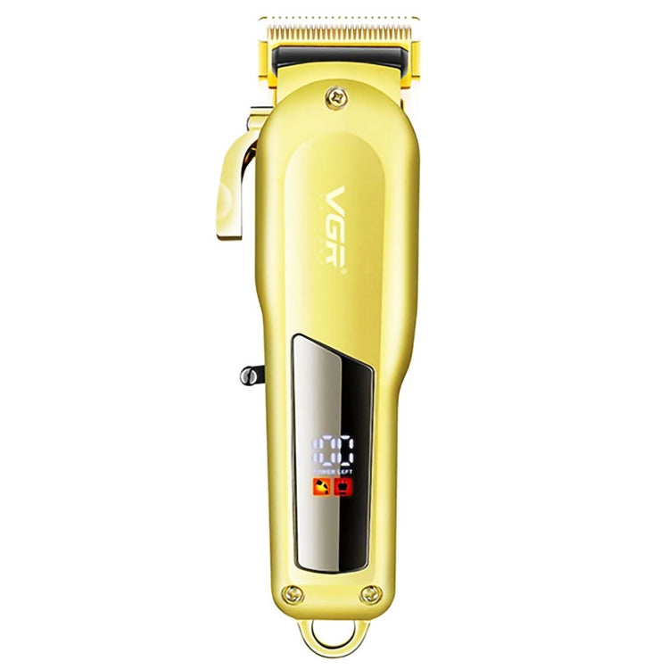 VGR V-278 10W USB Metal Electric Hair Clipper with LED Digital Display, V-278 (Gold), V-278 (Silver) V-278 (Gold) Gold
