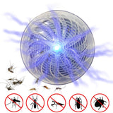Solar Powered Mosquito Killer Home Insect Pest Killer UV Light Lamp Outdoor Indoor Mosquito Bug Zapper Repellent, Zapper Repellent