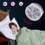 Solar Powered Mosquito Killer Home Insect Pest Killer UV Light Lamp Outdoor Indoor Mosquito Bug Zapper Repellent, Zapper Repellent