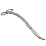 Water Grass Tool Aquarium Stainless Steel Wave Shaped Scissors Lengthened Tweezers, Wave Shaped Scissors