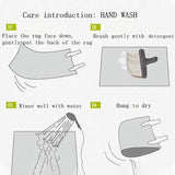 3D Growth Ring Pattern Bathroom Living Room Carpets Home Decor Mat, Diameter about 0.6m