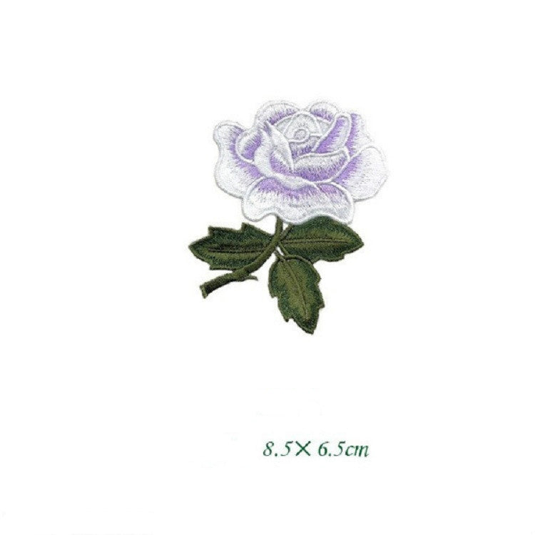 Rose Series Embroidery Stickers DIY Dress Cheongsam Patch Stickers