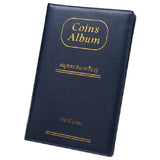 PU Leather Russian Cover 150 Coins Collection Album Holder Book