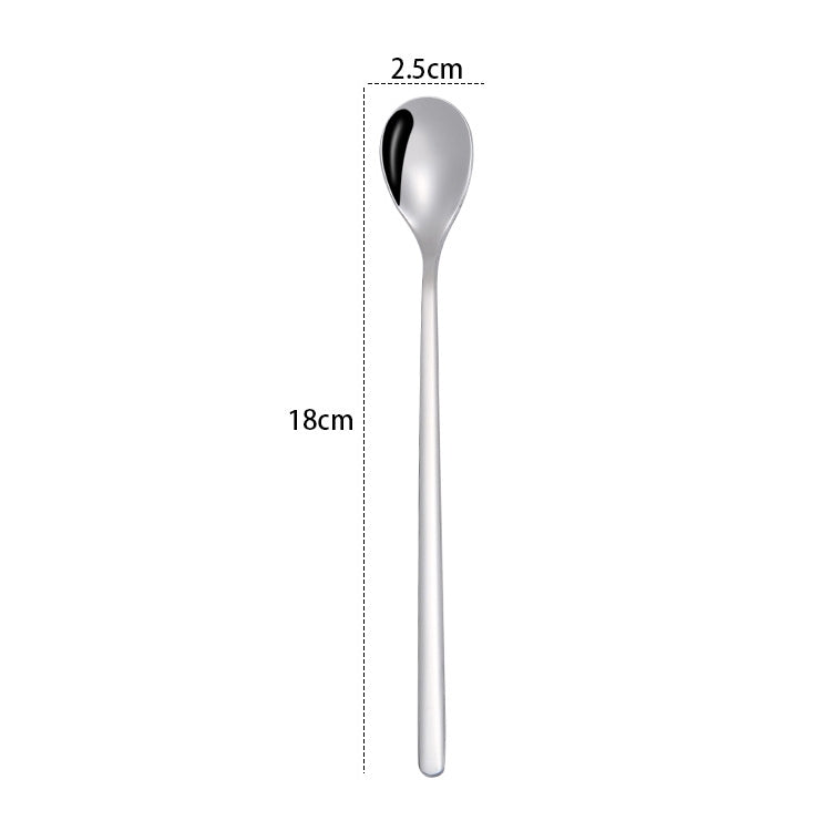2 PCS Stainless Steel Spoon Creative Coffee Spoon Bar Ice Spoon Gold Plated Long Stirring Spoon, Round Spoon Silver, Pointed Spoon Silver, Square Spoon Silver, Round Spoon Gold, Pointed Spoon Gold, Square Spoon Gold, Round Spoon Rose Gold              ...