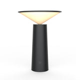 Simple and Warm Bedroom Creative Home Hotel Study Bedside Lamp, Black, White