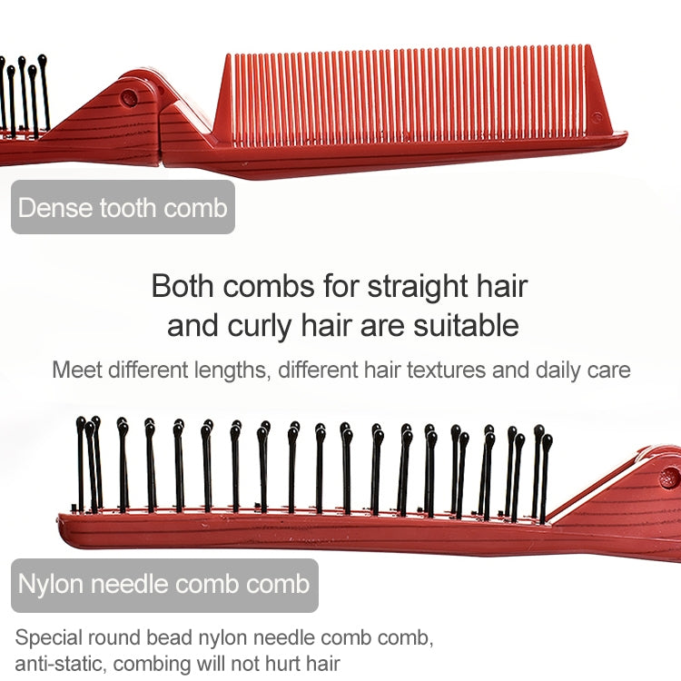 Portable Travel Folding Comb Anti-static Massage Comb