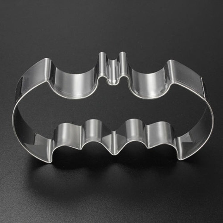 2 PCS Stainless Steel Cookie Cutter Bat Modeling Mold Halloween Cutting Mold DIY Tool Default Title