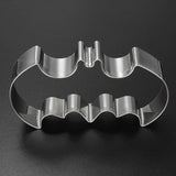 2 PCS Stainless Steel Cookie Cutter Bat Modeling Mold Halloween Cutting Mold DIY Tool Default Title