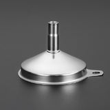 10 PCS Stainless Steel Conical Small Funnel Oil Leak Wine Leak Kitchen Gadgets, Wine Leak