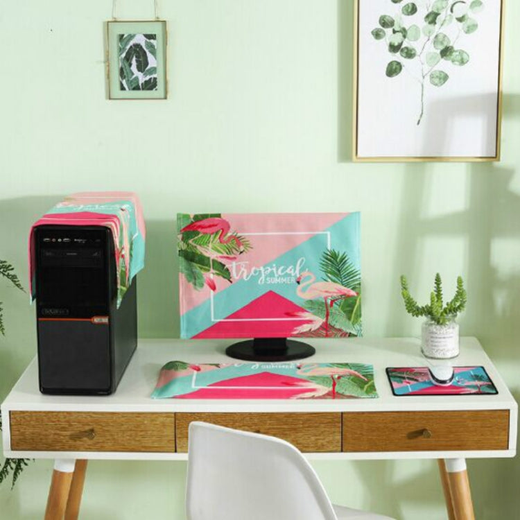 3 in 1 Simple Desktop Computer PC Dust Cover, 20-22 inch, 23-24 inch, 25-27 inch