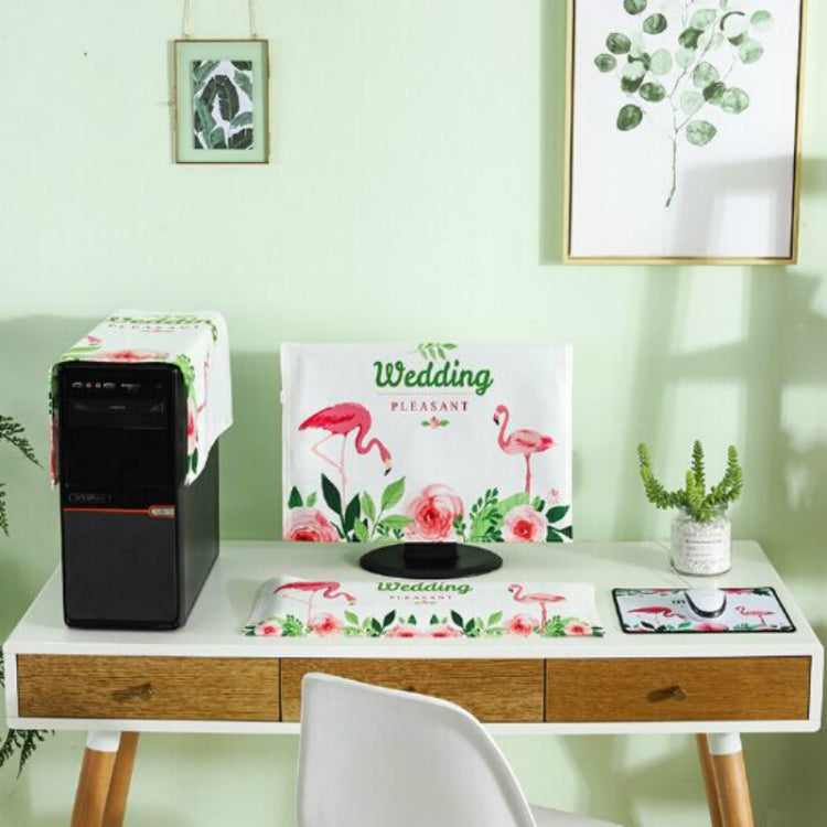 3 in 1 Simple Desktop Computer PC Dust Cover, 20-22 inch, 23-24 inch, 25-27 inch