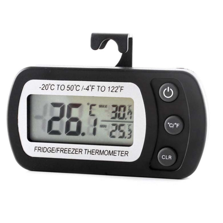 Digital LCD Thermometer Fridge Temperature Sensor Freezer Thermometer Black