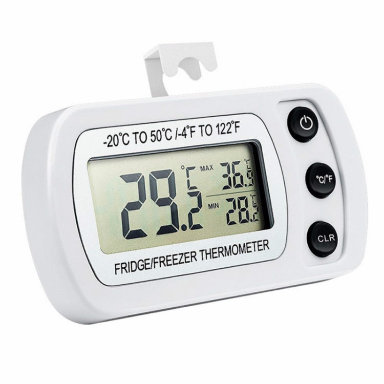 Digital LCD Thermometer Fridge Temperature Sensor Freezer Thermometer White