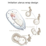 80*50cm Baby Bed Newborn Nursing Bionic Bed Crib Cot Baby Sleeping Artifact Bed Travel Bed Bumper