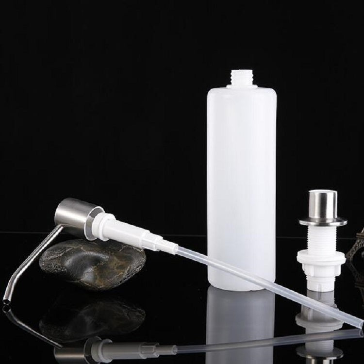 Stainless Steel Sink Soap Dispenser Sishwashing Liquid Hand Soap Bottle, Sink Soap Dispenser Bottle