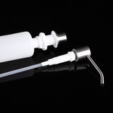 Stainless Steel Sink Soap Dispenser Sishwashing Liquid Hand Soap Bottle, Sink Soap Dispenser Bottle